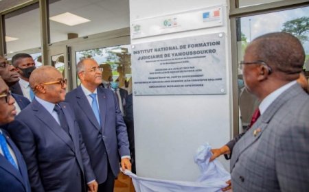 Justice : le PM Patrick Achi inaugure les nouveaux locaux de l’Institut National de Formation Judiciaire
