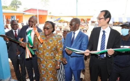 Protection Civile : Le Centre de Secours d’urgence de Guiglo Inaugure