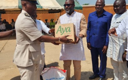 Côte d’Ivoire/ Crise humanitaire dans le Nord-Est : Hermann Tailly soulage les réfugiés et de l’armée ivoirienne à Kong