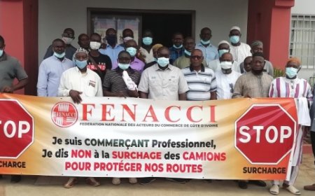 Transport de marchandises: La FENACCI entame à Bouaké une campagne de sensibilise contre la surcharge