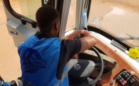 Abengourou: Les véhicules du projet Ashok-leyland désormais géolocalisés