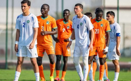 Coupe du Monde U17 Qatar 2025 : la Côte d’Ivoire tombe face à l’Ouzbékistan (0-2) en amical