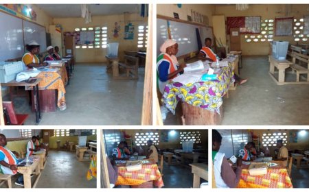 Côte d’Ivoire-Présidentielle 2025 : problème de tablettes et actes de vandalisme enregistrés dans des bureaux de vote à Songon, mais bon déroulement du vote dans l'ensemble