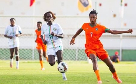 Football-Éliminatoires de la Coupe d’Afrique des Nations Féminine (Match aller) : les Éléphantes concèdent le nul à Thiès