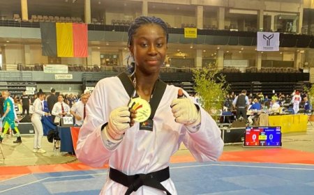 Taekwondo-Championnat du Monde Wuxi 2025 : Kimi Laurène termine vice-championne avec la médaille d’argent