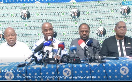 Côte d'Ivoire-Convoqués à la Préfecture de police : les cadres du front commun PPA-CI/PDCI font des précisions (vidéo)