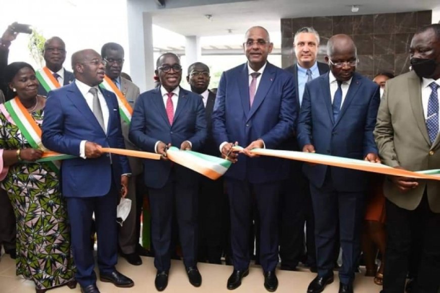 INAUGURATION DU NOUVEAU CENTRE HOSPITALIER RÉGIONAL (CHR) D'ABOISSO
