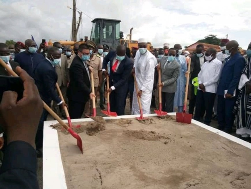 Bafing : Les travaux du bitumage de l'axe Touba-Ouaninou-Sahouêla  lancés