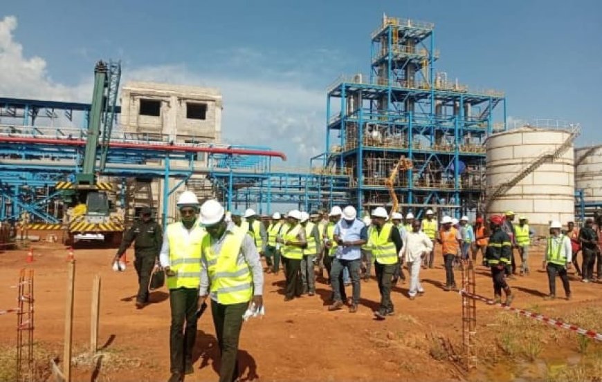 Côte d’Ivoire : une usine de transformation du sucre en alcool extra neutre (AEN) en construction à Badikaha