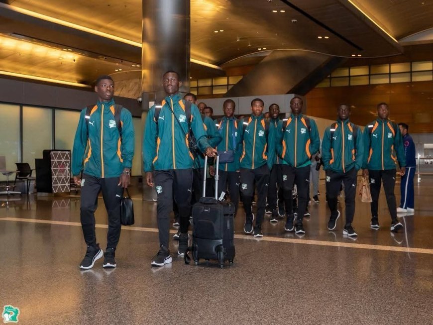 Football-Coupe du Monde U17 Qatar 2025 : les Éléphanteaux sont arrivés à Doha