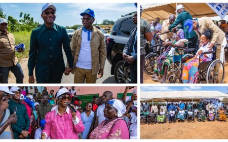 Côte d’Ivoire : Adama Kamara et Sidi Touré sensibilisent sur la CMU à Béoumi