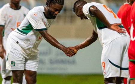 Football- Match de préparation : les Éléphantants s’imposent face à Oman(2-0)