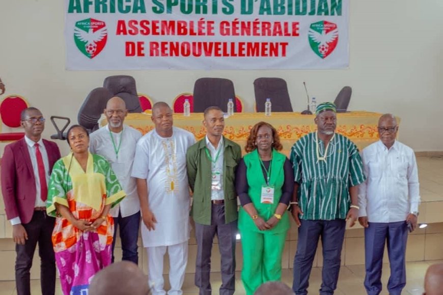 Football- Africa Sport d’Abidjan : Me Zebé remplace Kuyo Téa Narcisse à la présidence du club Vert et Rouge, mais doit faire face à une dissidence