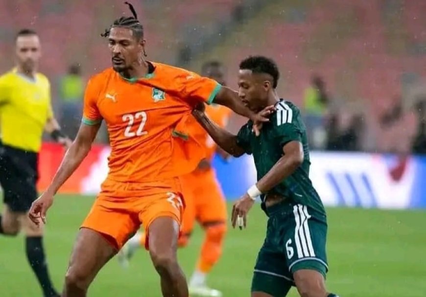 Football-Match Amical : la Côte d’Ivoire concède sa septième défaite en confrontation directe avec l’Arabie Saoudite (0-1)