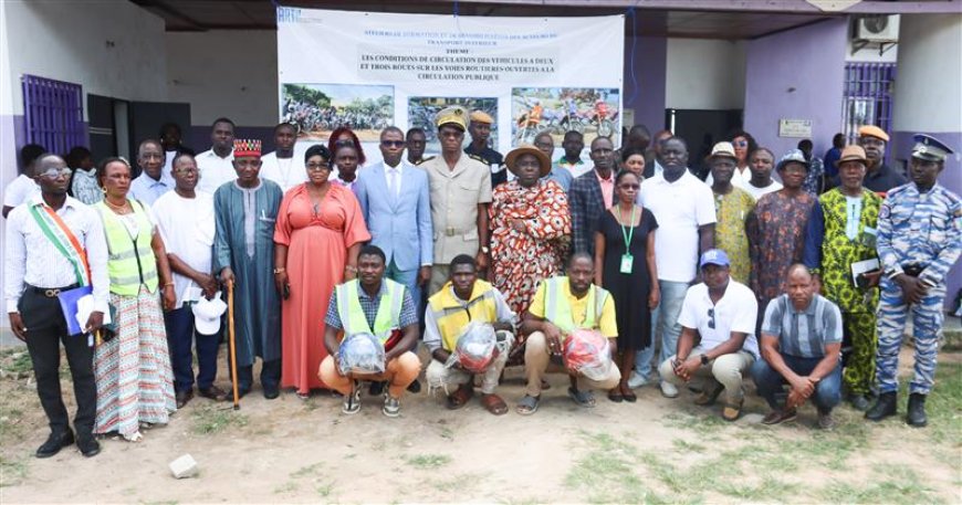 Côte d’Ivoire : l’ARTI et l’OSER mènent une vaste campagne de sensibilisation sur la sécurité routière à Bouaké, Bédiala et Bouaflé