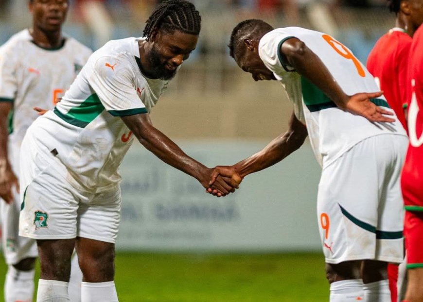 Football- Match de préparation : les Éléphantants s’imposent face à Oman(2-0)