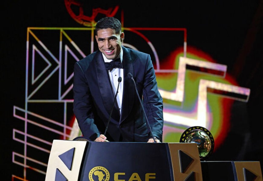 Football- CAF AWARDS : Asharaf Hakimi décroche le ballon d’Or africain 2025