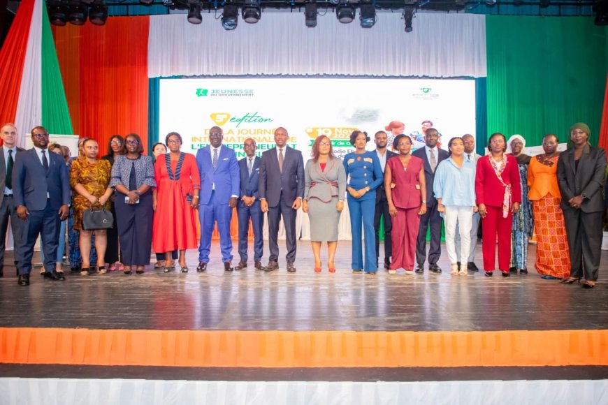 Côte d’Ivoire : Belmonde Dogo rend hommage aux femmes entrepreneures à la Journée internationale de l’Entrepreneuriat féminin jeunes