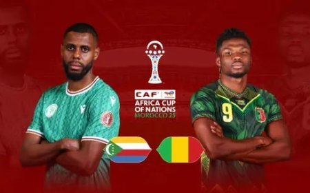 CAN Maroc 2025 : Comores-Mali, un duel décisif pour la qualification