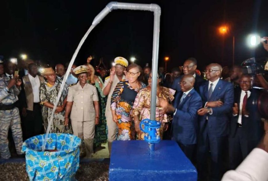 Côte d'Ivoire: le gouvernement inaugure le système d'approvisionnement en eau potable de la sous-préfecture de Galébré