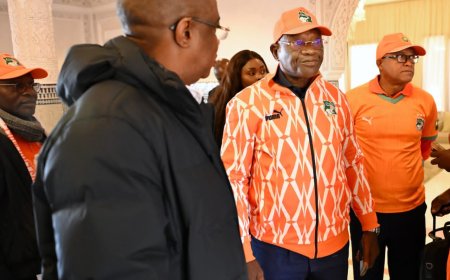 CAN Maroc 2025 : Adjé Silas Metch est à Marrakech pour soutenir les Éléphants