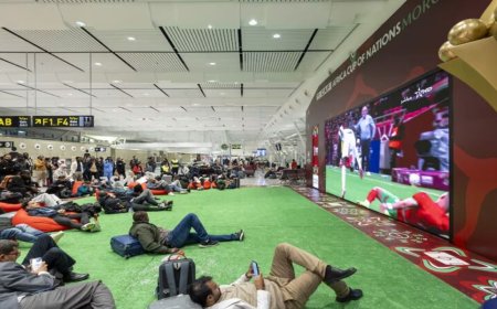 CAN Maroc 2025 : voyageurs, supporters, personnels aéroportuaires…prennent d’assaut les fan zones aéroportuaires (ONDA)