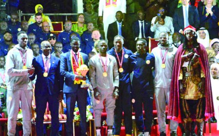 CAN 2025 : sacrés champions d’Afrique, les Lions de la Teranga accueillis avec les honneurs au Palais présidentiel