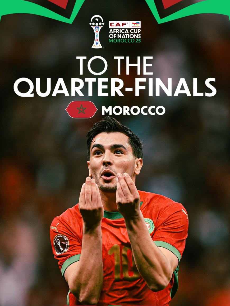 CAN Maroc 2025 : Brahim Díaz envoie le Maroc en quarts de finale