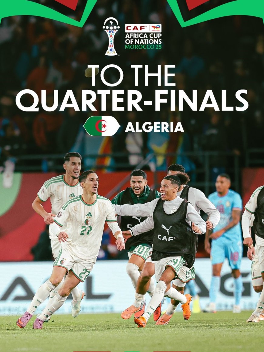 CAN Maroc 2025 : Adil Boulbina permet à l’Algérie de filer en quarts de finale