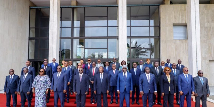 Côte d'Ivoire-Nouveau gouvernement : six nouveaux ministres nommés, premier Conseil prévu le 24 janvier prochain