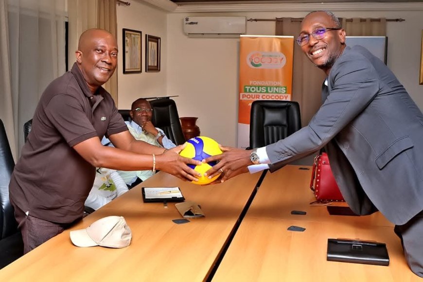 Volleyball : Eric Taba confirme sa présence aux finales Hommes et Dames