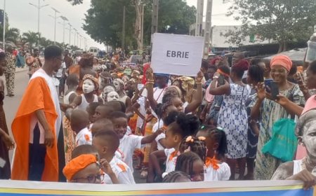 Côte d’Ivoire : la diversité culturelle ivoirienne au cœur du mardi gras à l’école internationale Espoir des Mamans