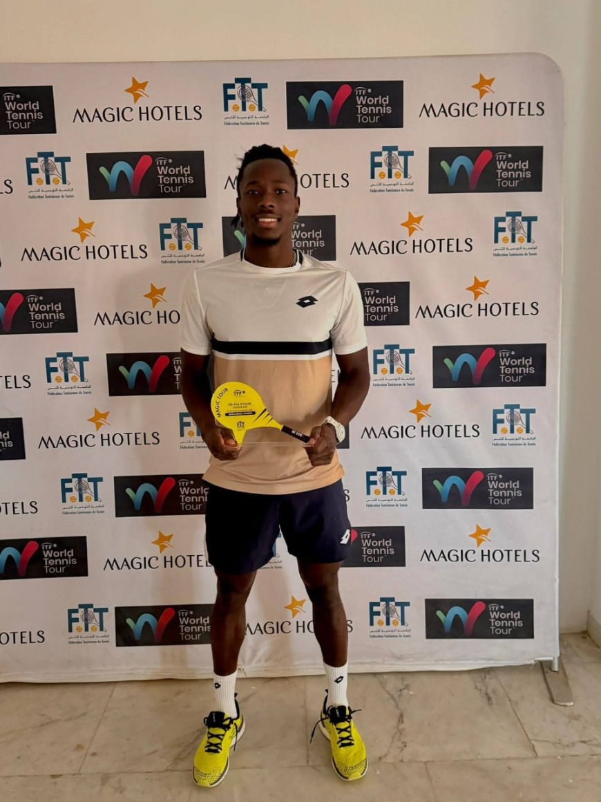 Tennis-M25 ITF 4 : Eliakim Coulibaly, sacré  champion à Monastir