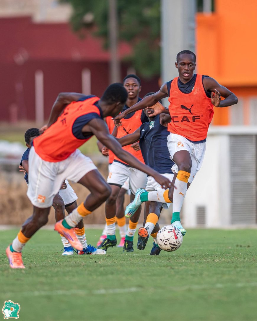 Football-CAN U17 2026 : les Éléphants se préparent au Centre Technique National de Football de Bingerville