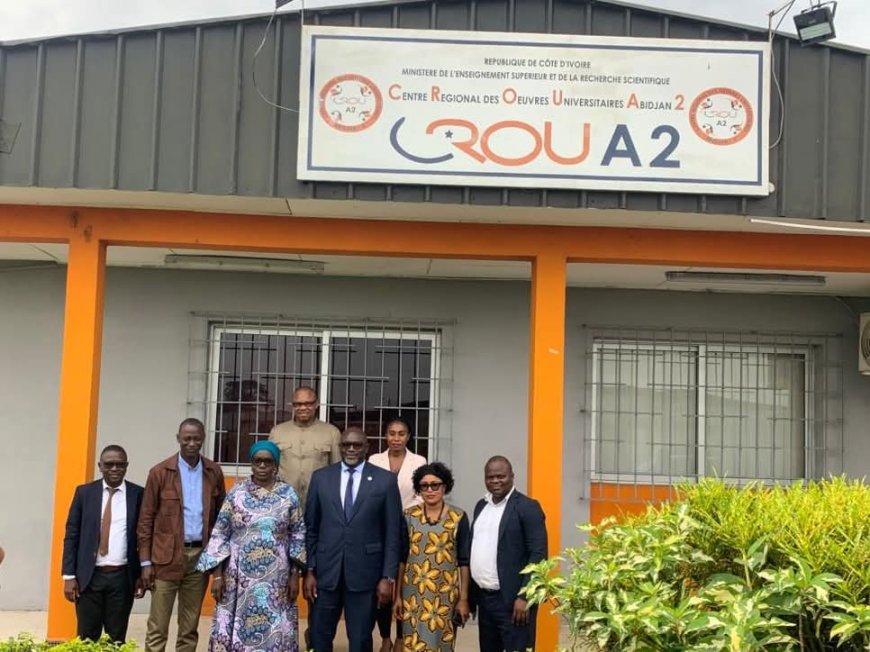 Promotion du sport universitaire : le DG de l’OISSU en visite au CROU Abidjan 2