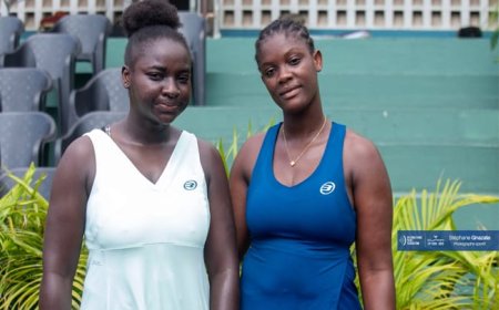Tennis-Open féminin professionnel d’Accra : Coulibaly et Kouamé filent en huitièmes