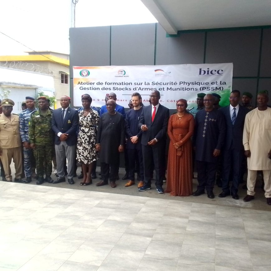 Lutte contre les armes légères : la Côte d'Ivoire prévoit un pool d'experts nationaux en gestion de stocks d'armes et munitions 