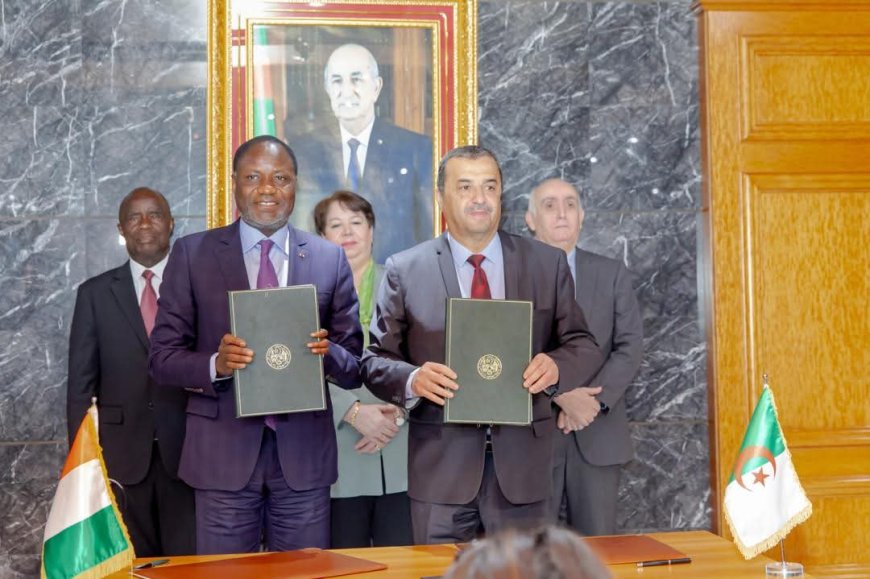 Coopération sud-sud : la Côte d’Ivoire conclut un accord avec l’Algérie dans le secteur de l’énergie pour accélérer sa transformation énergétique