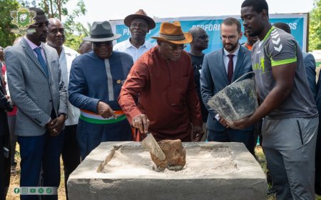 Infrastructures sportives : Dabou lance la rénovation du complexe Meledje Agueri Marcel