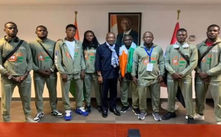 Angola/Championnats d’Afrique de MMA IMMAF: l’ambassadeur ivoirien Santiéro Jean-Marie Somet galvanise les combattants ivoiriens à Luanda