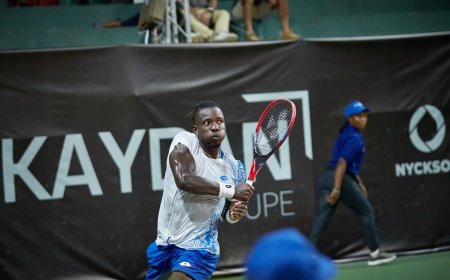 Tennis-ATP 50 d’Abidjan : Coulibaly et Hemery échouent en finale du double malgré un beau parcours