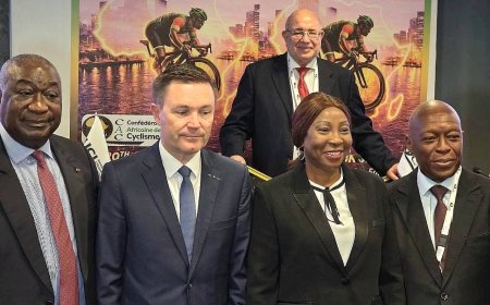 Cyclisme africain : la Confédération Africaine de Cyclisme annonce la construction d'un vélodrome aux normes olympiques à Abidjan