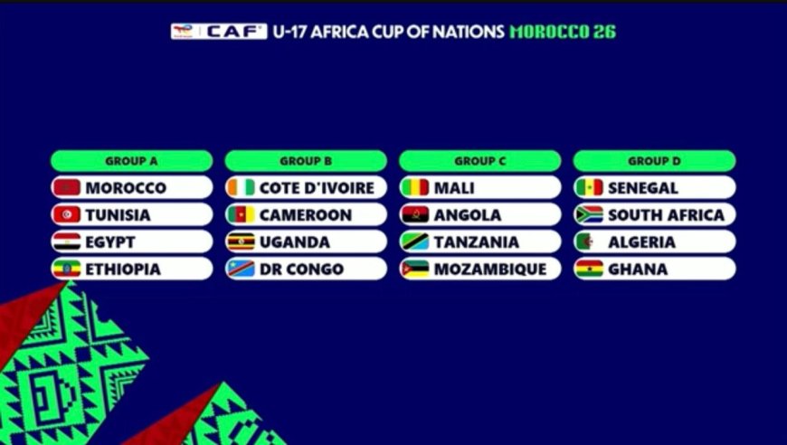 Football/Tirage au sort CAN U17 Maroc 2026 : la Côte d'Ivoire affronte le Cameroun, l’Ouganda et la RDC