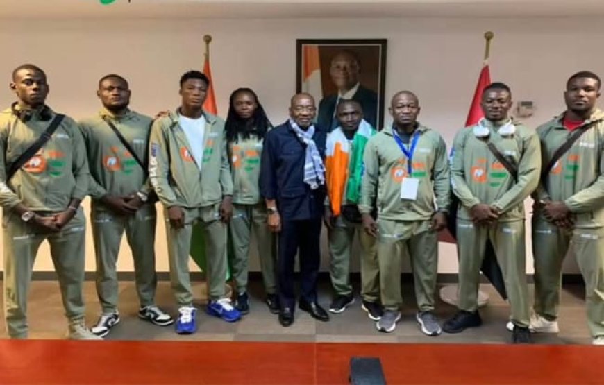Angola/Championnats d’Afrique de MMA IMMAF: l’ambassadeur ivoirien Santiéro Jean-Marie Somet galvanise les combattants ivoiriens à Luanda