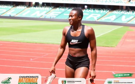 Athlétisme/Championnats nationaux : Chantal Yonan Djehi Lou signe un doublé et s’impose comme la nouvelle reine du sprint ivoirien