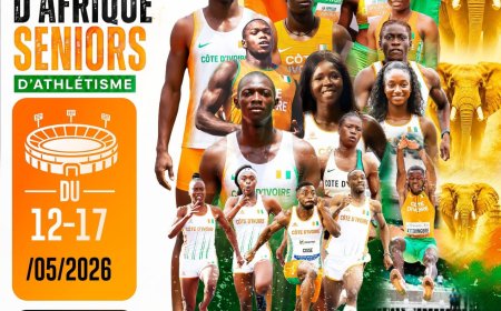 Athlétisme/Championnats d’Afrique 2026 : 18 Éléphants à Accra
