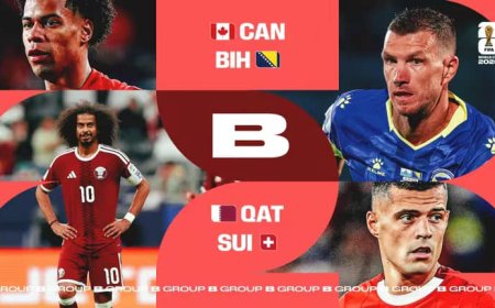 Coupe du Monde 2026 : le Groupe B promet du spectacle entre le Canada, la Suisse, le Qatar et la Bosnie