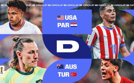 Coupe du Monde 2026 (Groupe D) : la Turquie, le Paraguay et l’Australie défient les États-Unis, l’un des pays organisateurs