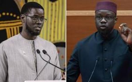 Sénégal: le président Diomaye Faye limoge le Premier ministre Ousmane Sonko