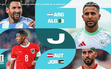 Coupe du Monde 2026 : l’Algérie, l’Autriche et la Jordanie défient l’Argentine, championne en titre dans le groupe J